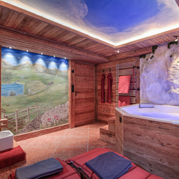 Gipfelglück - Uriger Wellnessbereich auf 10 qm