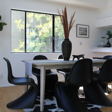 Postmodern Dining Room in Los Angeles