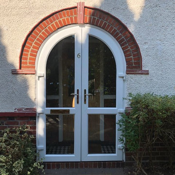 Arched uPVC Entrance Door