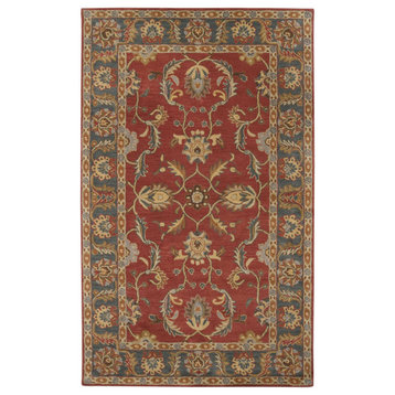 Charlottesville Traditional Vintage Persian 6' x 9' Oval Area Rug