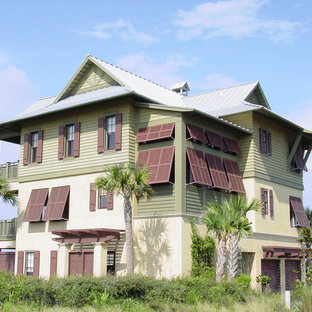 Grüne Kolonialstil Häuser Ideen, Design & Bilder - August 2020 | Houzz DE