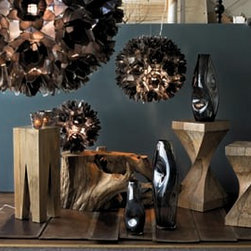 Lotus Flower Chandelier in Smoke - Products