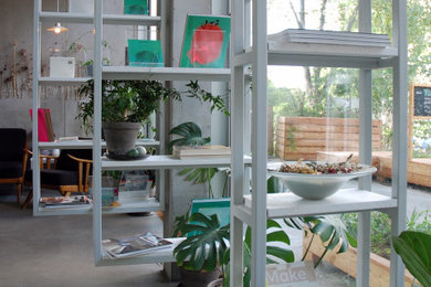 Example of a trendy home design design in Other