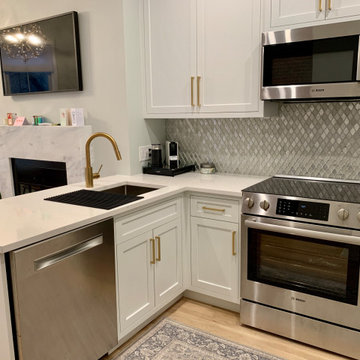 650 ft.² mid century modern South End condo