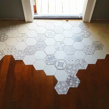 Custom Flooring & Tile job