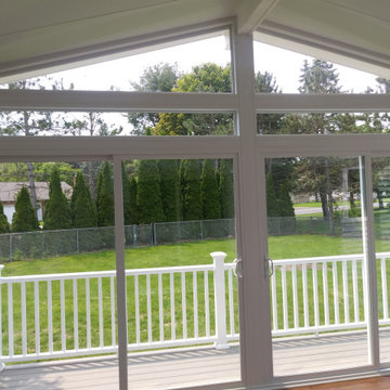 Capital Region Cathedral Sunroom and Deck