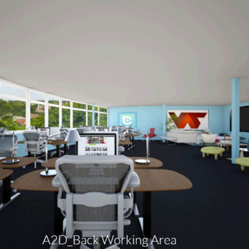 A2D Downtown Austin Commercial Office Space - Modern