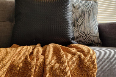 Inspiration for a transitional home design remodel in DC Metro