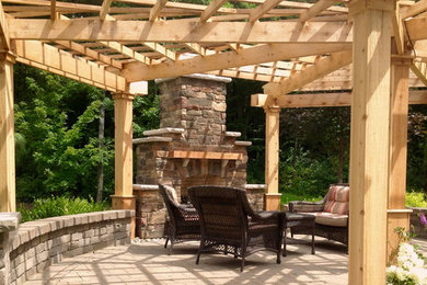 Patio - traditional patio idea in Cleveland