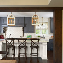 gray cabinets