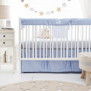 Washed Linen in Cabo Baby Bedding