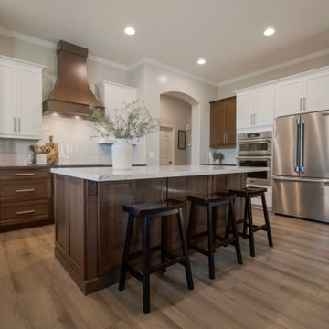 Two Toned Cabinet Kitchen
