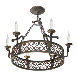 Hand Forged Iron Chandelier Designs - Products