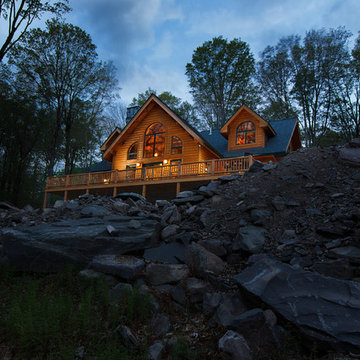 Engineered Log Home - Custom Design