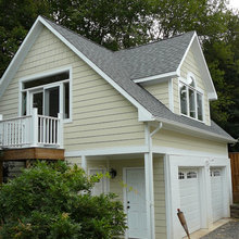 Garage and apt space