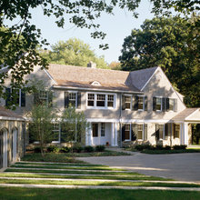 Gray siding and roof color