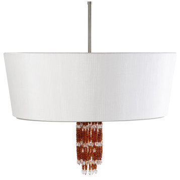 Cimarron Contemporary Beaded Accents Pendant Ceiling Lighting