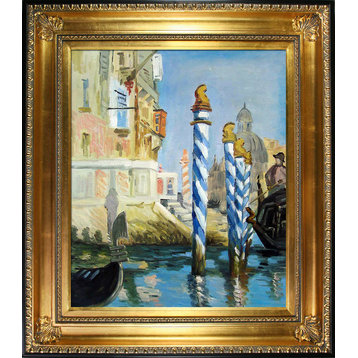 La Pastiche The Grand Canal, Venice with Frame, 28.5 x 32.5