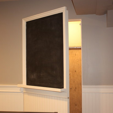 Basement games and movie room