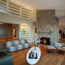 Floating mantel