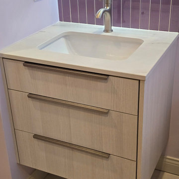 Rewarding small bathroom transformation