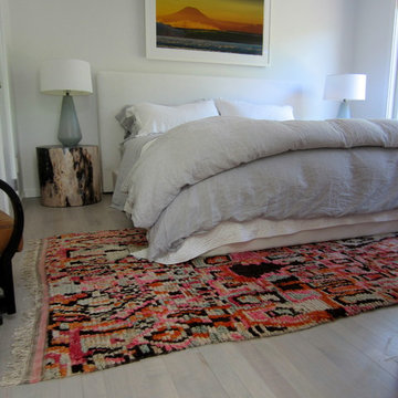 MONTAUK: MAPLE FLOORING SANDED WITH CUSTOM GREY STAIN AND BONA TRAFFIC HD