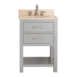 Avanity - Avanity Brooks 25" Vanity in Chilled Gray finish - Bathroom Vanities And Sink Consoles