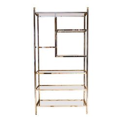 Milo Baughman Style Chrome Etagere - Products