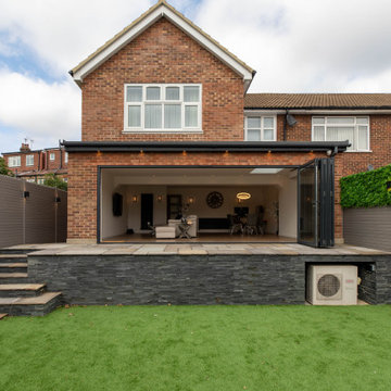 Double storey rear extension