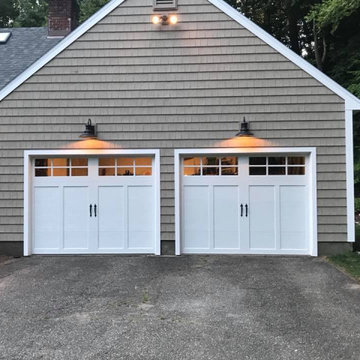 Carriage House Style Overlay Garage Doors