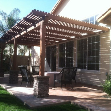 Decks, patio covers, Custom homes