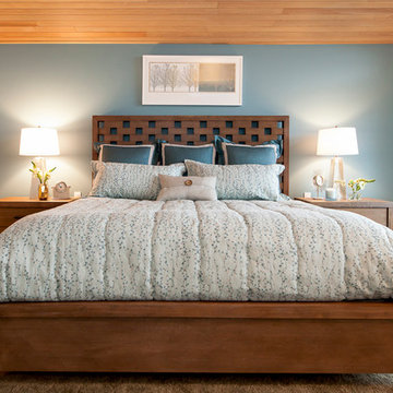 Modern Meets Traditional Master Suite