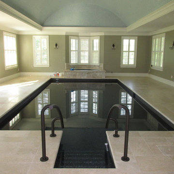 Indoor Gunite Swimming Pool & Spa- Keswick, Virginia