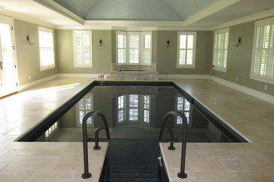 Indoor Gunite Swimming Pool & Spa- Keswick, Virginia