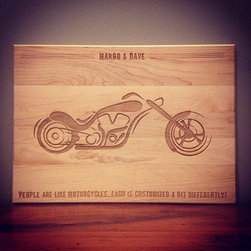 Custom Engraved Wood Cutting Board - Cutting Boards