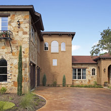 Driveway and patio