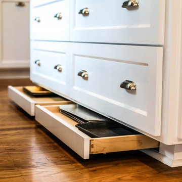 Full Home Custom Cabinets - Kitchen, Living Room, and Laundry Room