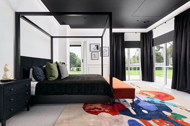 Inspiration for a bedroom in Perth.
