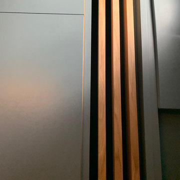 Placard d'entrée avec cache radiateur - Marly-le-Roi