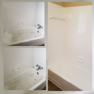 Bathtub and Alcove refinishing/claw foot tub refinishing/fiberglass bathtub unit