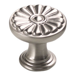 MONTCALM FORGED BRASS PETALED KNOB - Cabinet And Drawer Knobs
