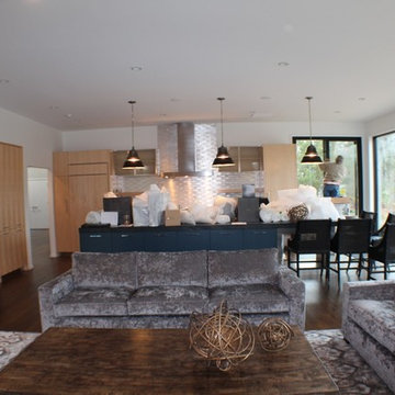 Bloomfield Hills contemporary Ranch Addition and complete Remodel