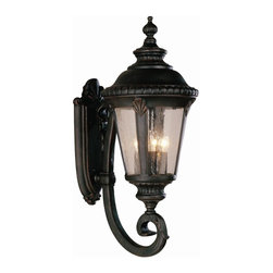 Trans Globe Lighting - Trans Globe Lighting Classical Verde Green Four-Light Outdoor Wall Light - Outdoor Wall Lights And Sconces
