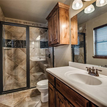 Traditional Rustic Bathroom Remodel in Temple City, CA