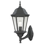 Elk Home - Cornerstone Temple Hill Coach Lantern, Matte Textured Black - Cornerstone Temple Hill Coach Lantern In Matte Textured Black finish measures 9.5"L x 9.5"W x 20.5"H. This Cornerstone light uses (1) 75 Medium bulb which is not included.