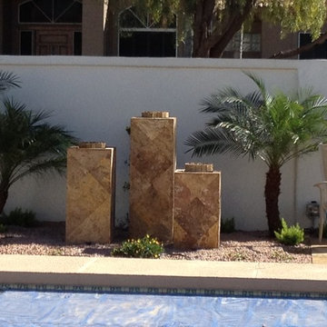 bbq water feature