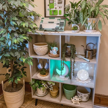 Houzz Furniture | 7 Cube Storage Organizer - Bookcases & Standing Shelves