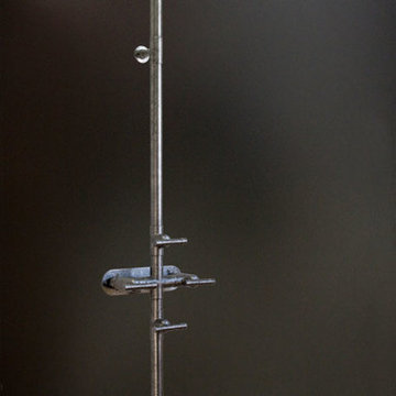 Exposed Shower System with 8" Rainhead & Tub Filler