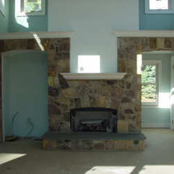 QuarryCut Stone - 60%Dark 25%Brown 15%Plum - Irregular - Siding And Stone Veneer