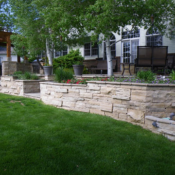 Cultured Stone Patio w/Pergola - Fort Collins, CO